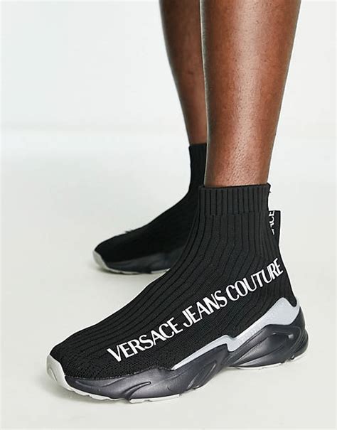 versace couture sock trainers|versace jeans couture sneakers.